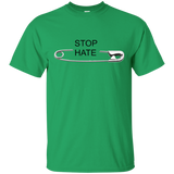 Stop hate, Custom Ultra Cotton T-Shirt
