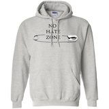 No hate zone, Pullover Hoodie 8 oz