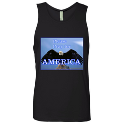 Pray for America - Next Level Men's Cotton Tank