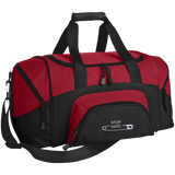Stop hate, Small Colorblock Sport Duffel Bag