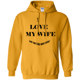 I Love My Wife - Pullover Hoodie 8 oz
