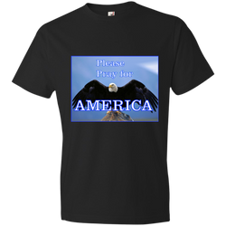 Pray for America - Anvil Lightweight T-Shirt 4.5 oz