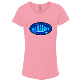 Brilliant - Next Level Girls' Princess V-Neck T-Shirt