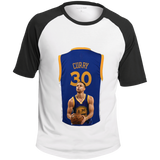 Curry - Sport-Tek SS Colorblock Raglan Jersey