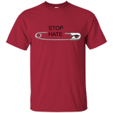 Stop hate, Custom Ultra Cotton T-Shirt