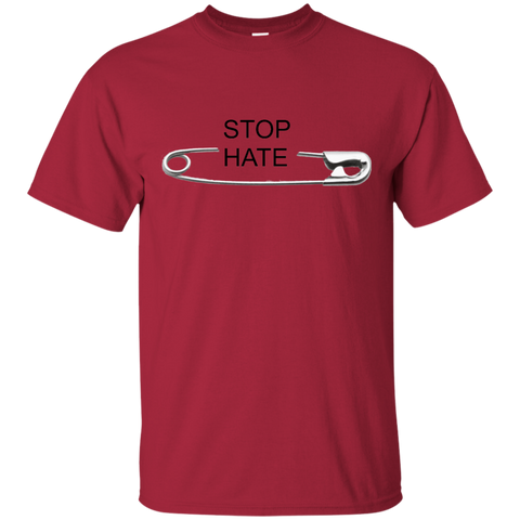 Stop hate, Custom Ultra Cotton T-Shirt