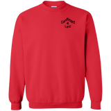 Cardboard 4 Life - Printed Crewneck Pullover Sweatshirt  8 oz