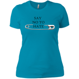 Say no to hate-Next Level Ladies' Boyfriend Tee